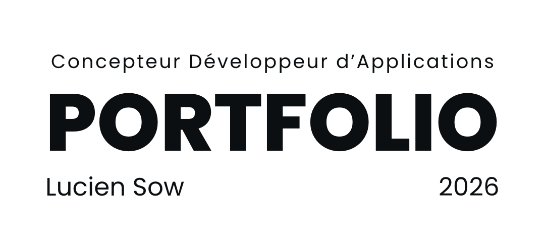 Portfolio - Lucien Sow